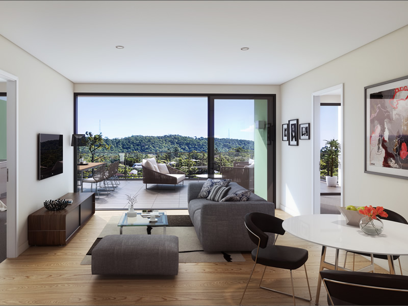 Indooroopilly Investment Property Living Room